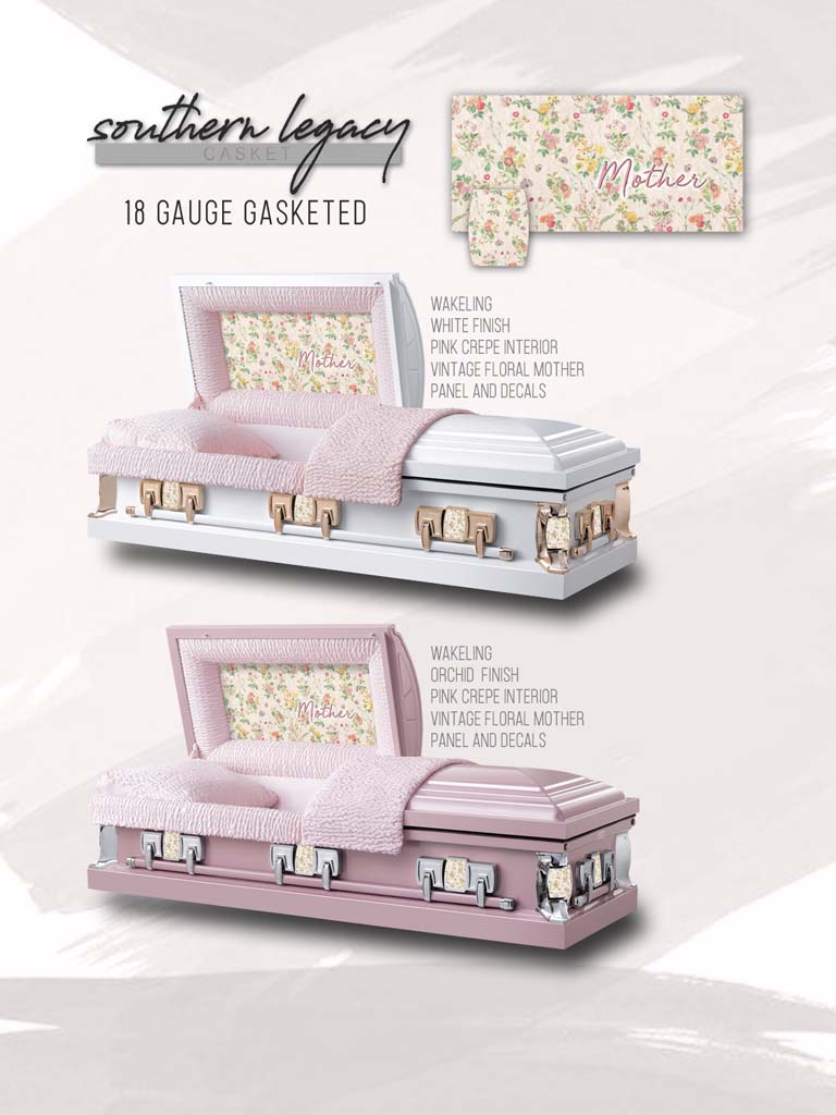 18 GA Wakeling Vintage Floral Mother PROOF